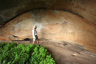 Rock art at Nswatugi, Bambata, Silozwane & Inanke Caves